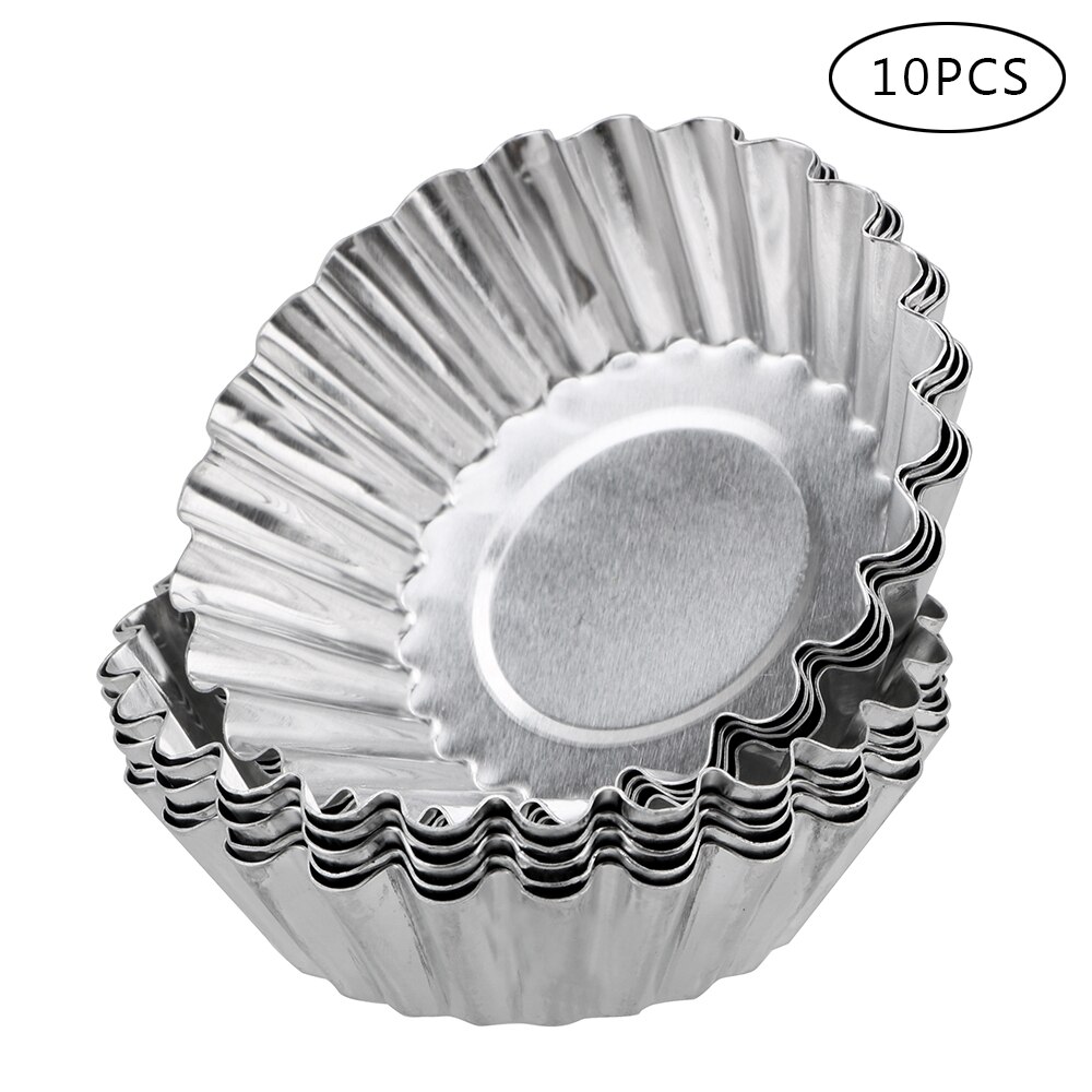 Egg Tart Molds Aluminum Pastry Cups (20 pcs)