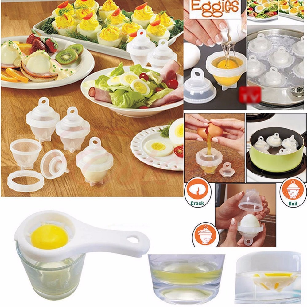 Eggies No Shell Egg Cooker (7 pcs)