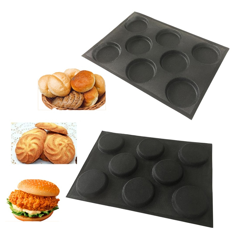 Eight Hole Hamburger Bun Pan Eight Hole Hamburger Bun Pan