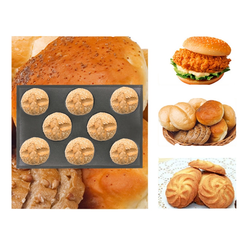 Eight Hole Hamburger Bun Pan
