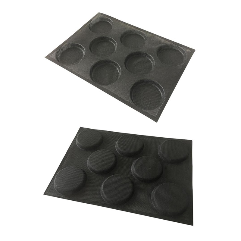 Eight Hole Hamburger Bun Pan