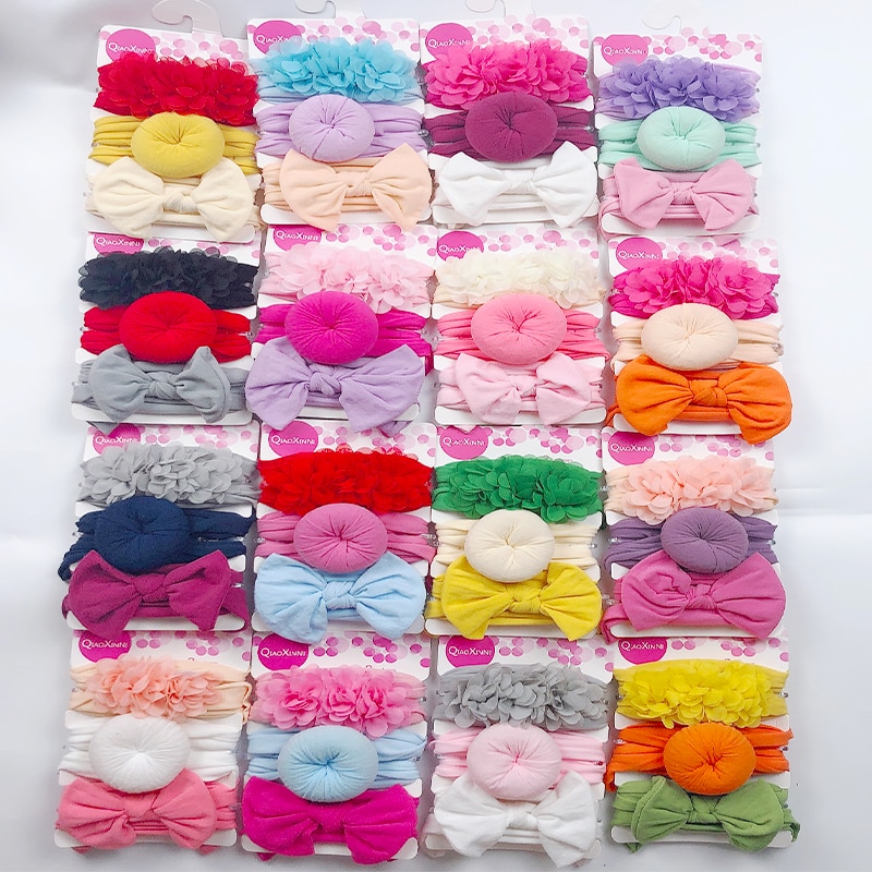 Elastic Baby Headband Set (3 Pcs) Elastic Baby Headband Set (3 Pcs)
