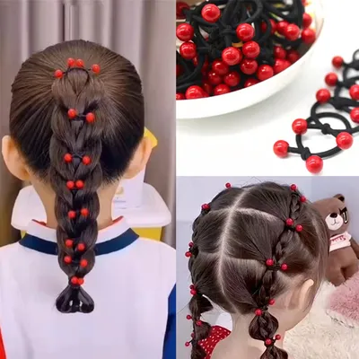Elastic Band Cherry Hair Tie