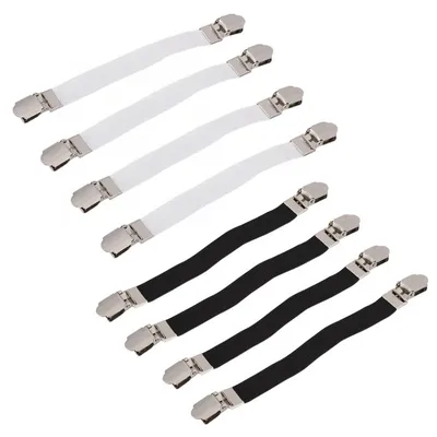 Elastic Bed Sheet Suspenders (4 Pcs) Elastic Bed Sheet Suspenders (4 Pcs)
