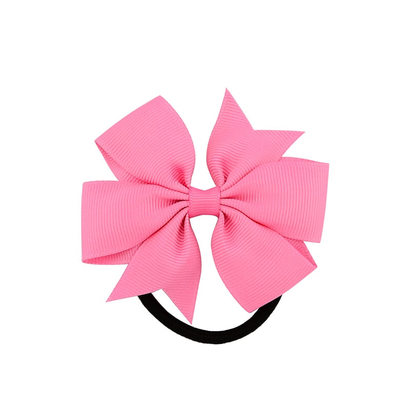 Elastic Bow Ribbon Hair Tie
