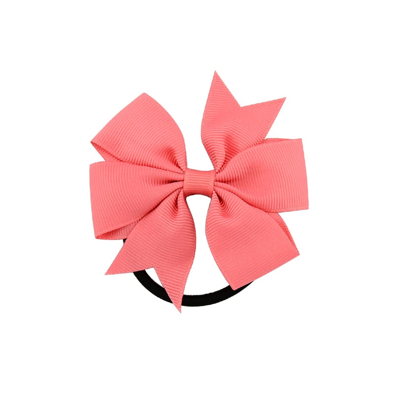 Elastic Bow Ribbon Hair Tie