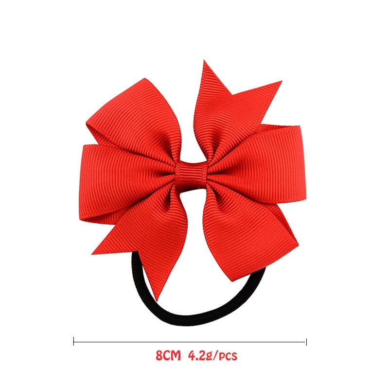 Elastic Bow Ribbon Hair Tie
