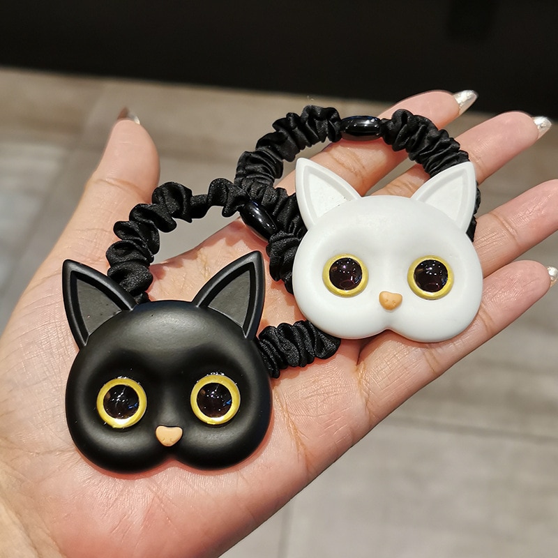 Elastic Cat Hair Tie Accessory