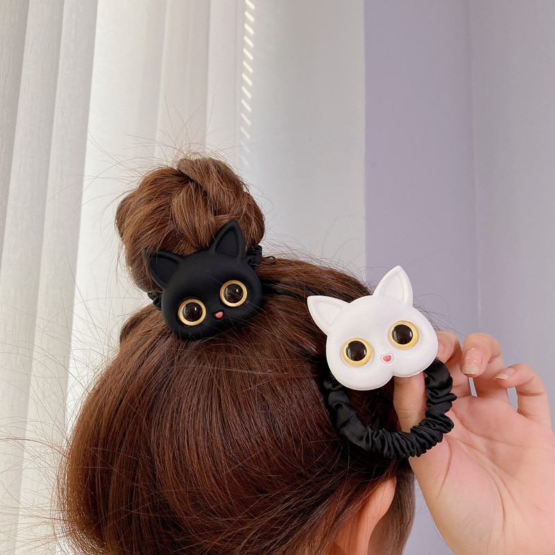 Elastic Cat Hair Tie Accessory