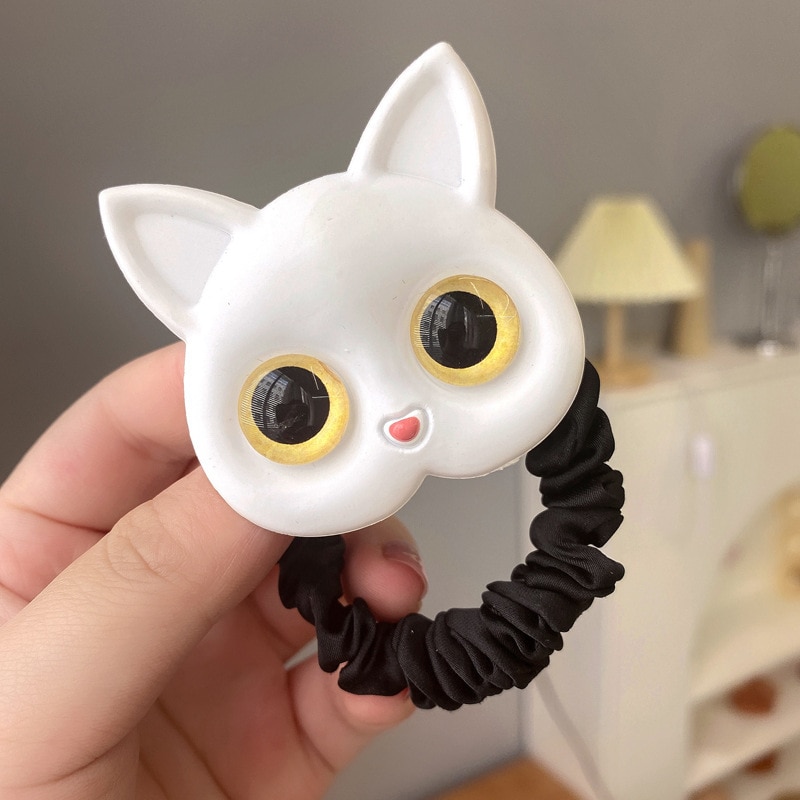 Elastic Cat Hair Tie Accessory