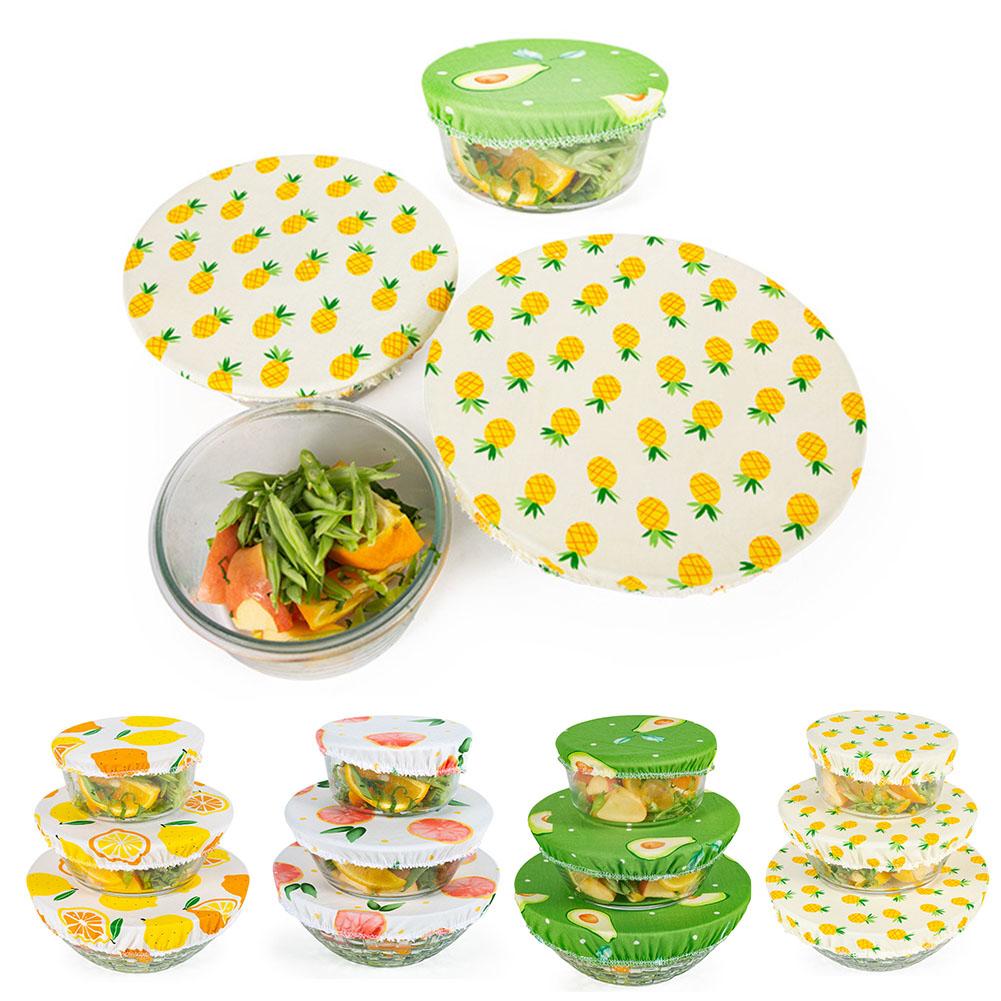 Elastic Cloth Bowl Covers (3pcs) Elastic Cloth Bowl Covers (3pcs)