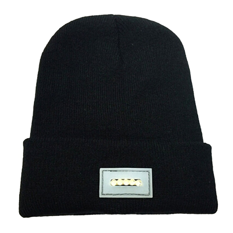 Elastic Cotton Lighted Beanie Hat Elastic Cotton Lighted Beanie Hat