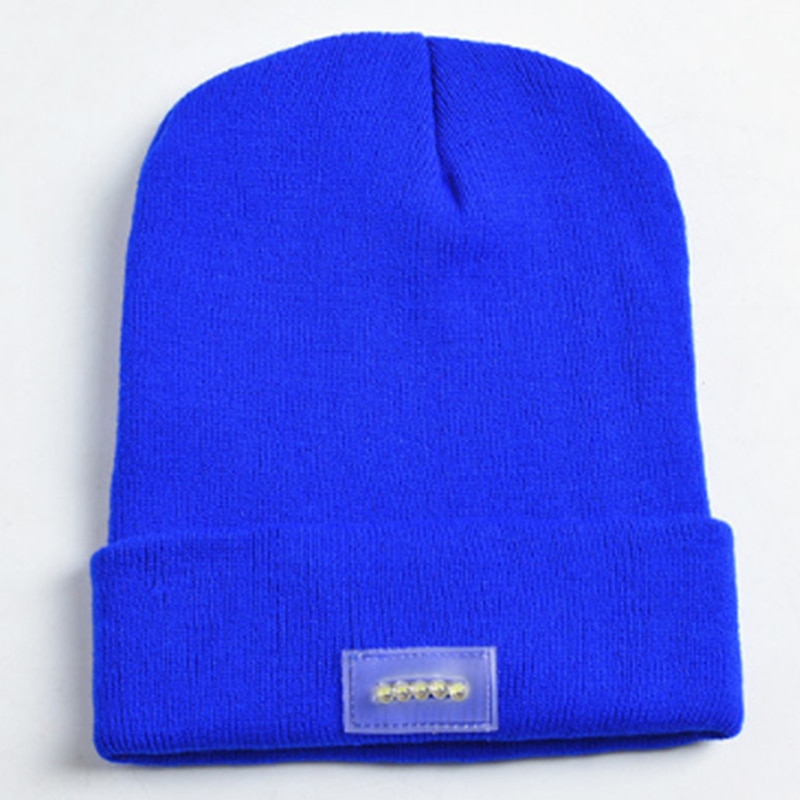 Elastic Cotton Lighted Beanie Hat Elastic Cotton Lighted Beanie Hat