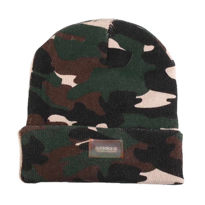 Elastic Cotton Lighted Beanie Hat Elastic Cotton Lighted Beanie Hat