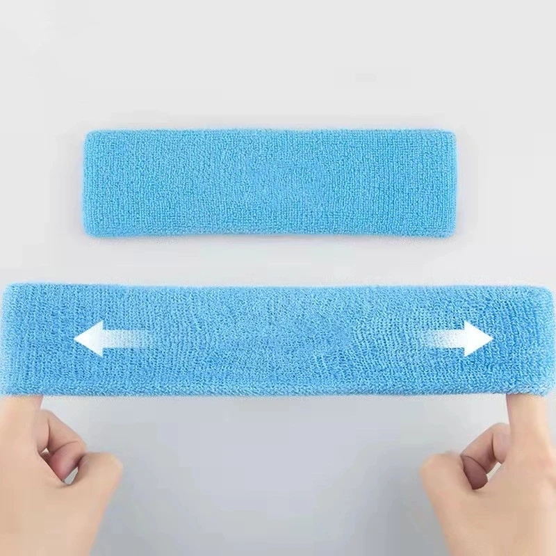 Elastic Cotton Sweat Absorbing Headband Elastic Cotton Sweat Absorbing Headband