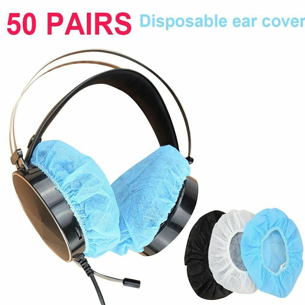 Elastic Disposable Headphone Covers (100pcs) Elastic Disposable Headphone Covers (100pcs)