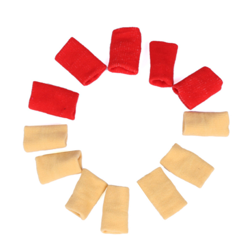 Elastic Finger Sleeves for Basketball (10Pcs) Elastic Finger Sleeves for Basketball (10Pcs)