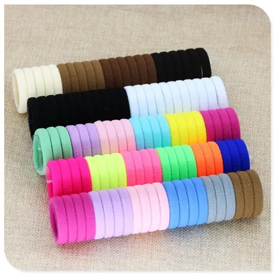 Elastic Hair Bands Daily Use (40 pieces)