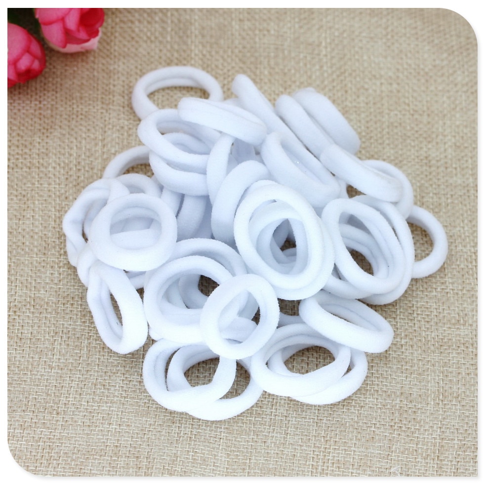 Elastic Hair Bands Daily Use (40 pieces)