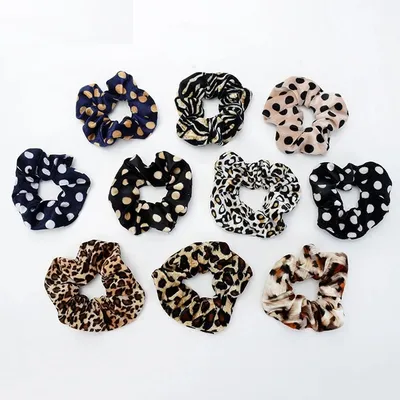 Elastic Hair Ties Assorted Design