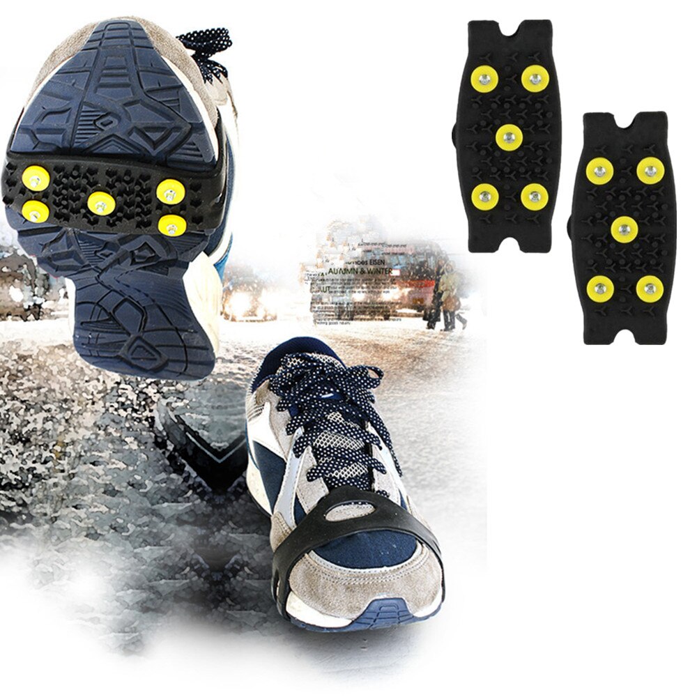 Elastic Silicone Ice Shoe Cleats