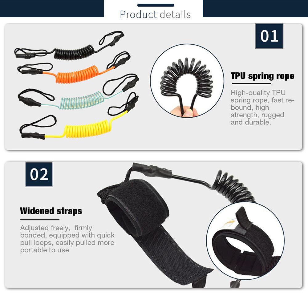Elastic Surfboard Ankle Strap Elastic Surfboard Ankle Strap
