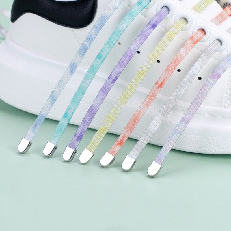 Elastic Tie Dye Shoelace Elastic Tie Dye Shoelace