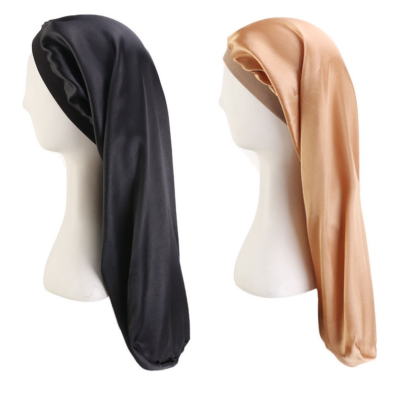Elastic Wide Edge Sleep Cap for Long Hair Elastic Wide Edge Sleep Cap for Long Hair