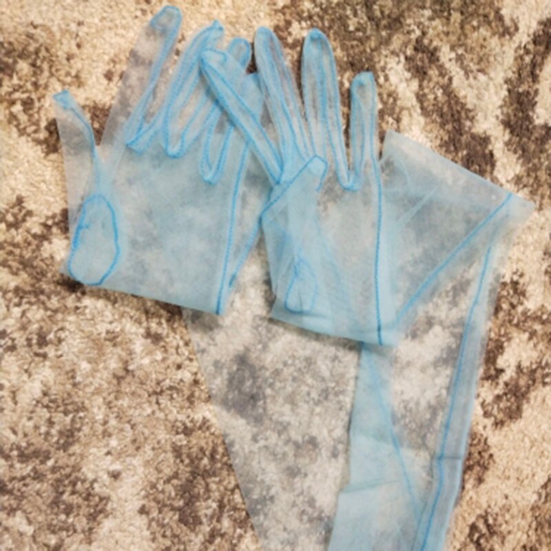 Elbow Length Tulle Sheer Mesh Gloves Elbow Length Tulle Sheer Mesh Gloves
