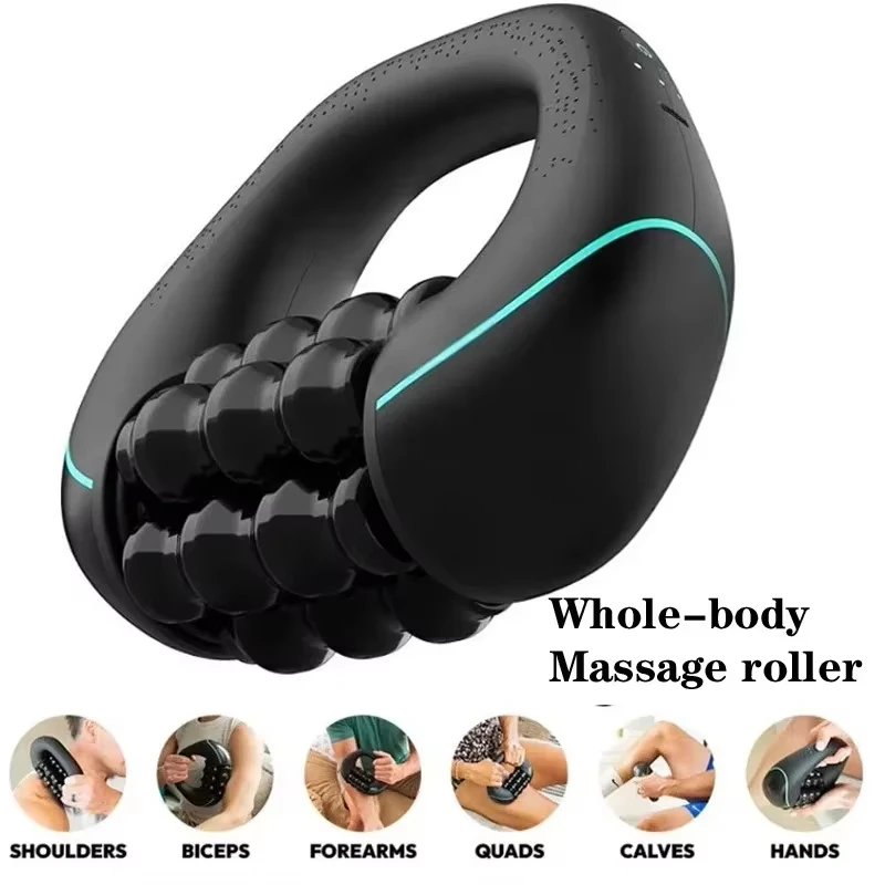 Electirc Massage Roller Rechargeable 3-Speed Massager Percussive Therapy for Whole Body Relief Deep Tissue & Muscle Electirc Massage Roller Rechargeable 3-Speed Massager Percussive Therapy for Whole Body Relief Deep Tissue & Muscle