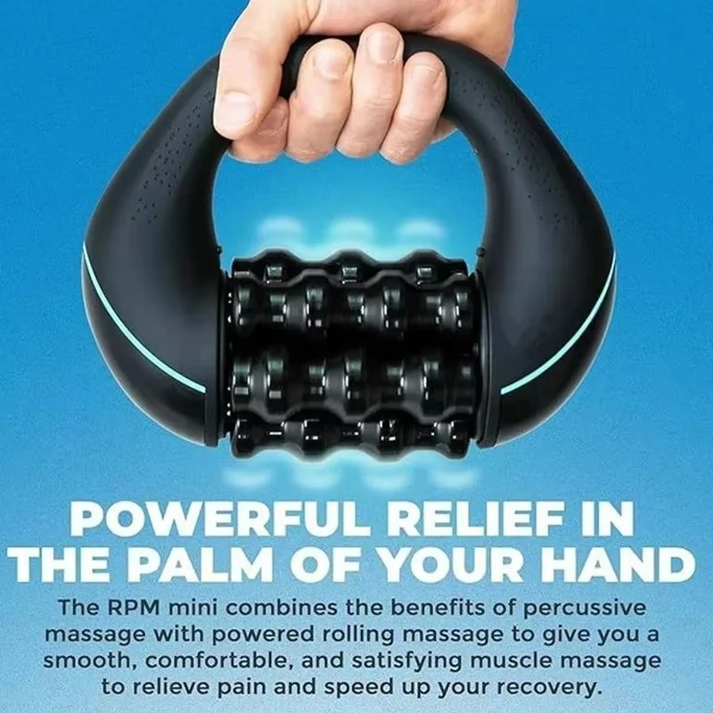 Electirc Massage Roller Rechargeable 3-Speed Massager Percussive Therapy for Whole Body Relief Deep Tissue & Muscle Electirc Massage Roller Rechargeable 3-Speed Massager Percussive Therapy for Whole Body Relief Deep Tissue & Muscle