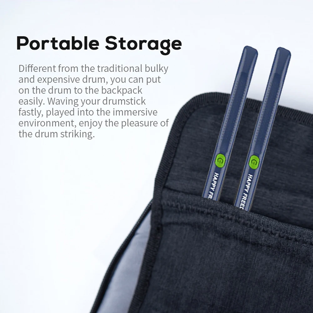 Electric Air Drumsticks Professional Air Drum Electronic Virtual Air Drum Drumsticks Pedals Pocket Drum Set for Adults Electric Air Drumsticks Professional Air Drum Electronic Virtual Air Drum Drumsticks Pedals Pocket Drum Set for Adults
