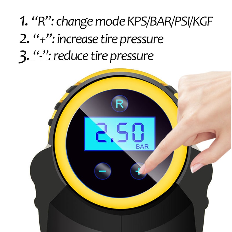 Electric Air Pump Digital Tire Inflator Electric Air Pump Digital Tire Inflator