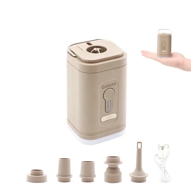 Electric Air Pump Portable Wireless Air Compressor Inflator/Deflator Pumps for Inflatable Cushions Air Beds Boat