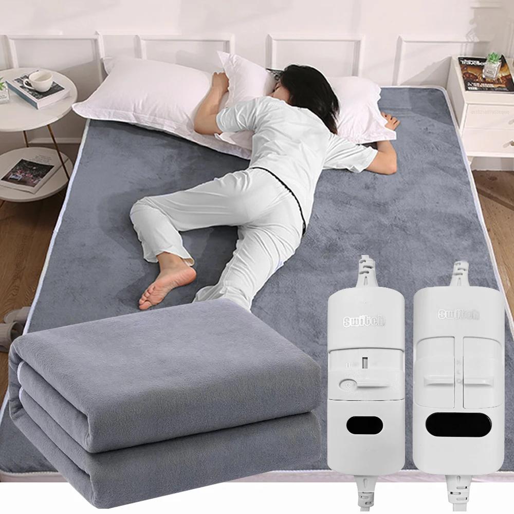 Electric Blanket Thicker Automatic Thermostat Electric Heating Blanket Body Warmer Thermal Mattress for Room Blanket