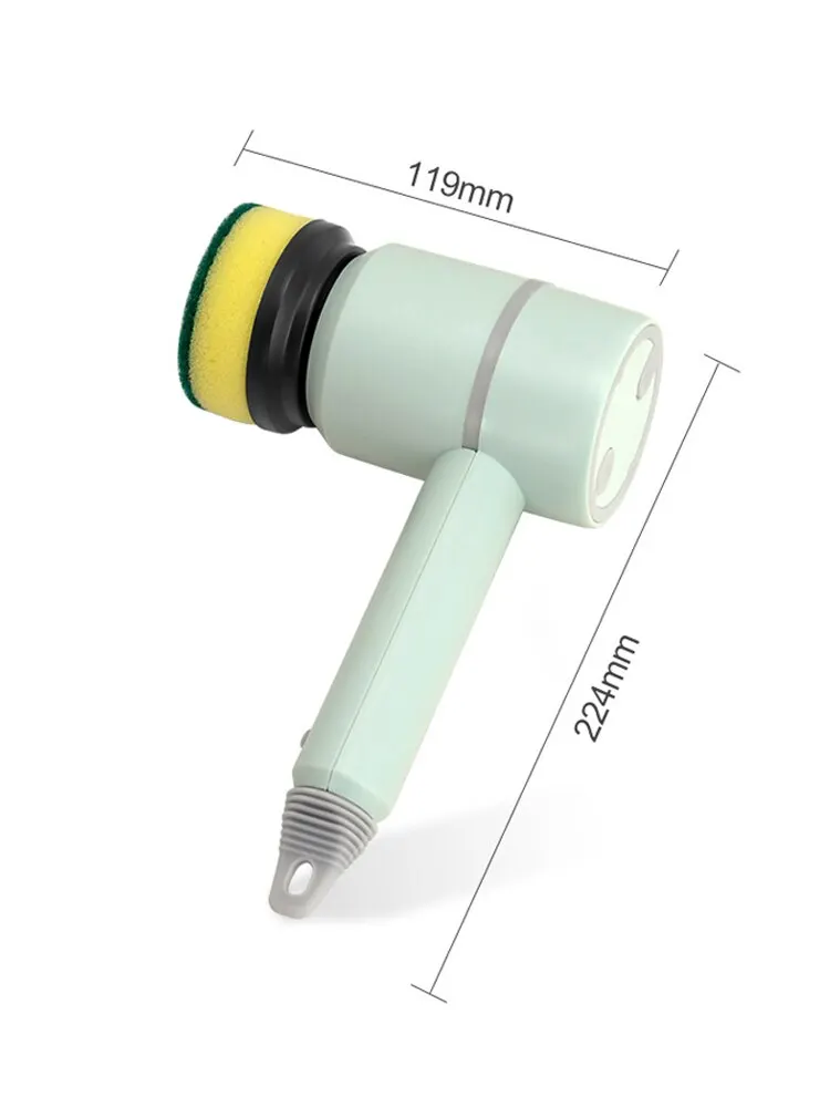 Electric Brush Cleaner Multi-functional Home USB Rechargeable Electric Rotary Scrubber Household Appliances Cleaning Electric Brush Cleaner Multi-functional Home USB Rechargeable Electric Rotary Scrubber Household Appliances Cleaning