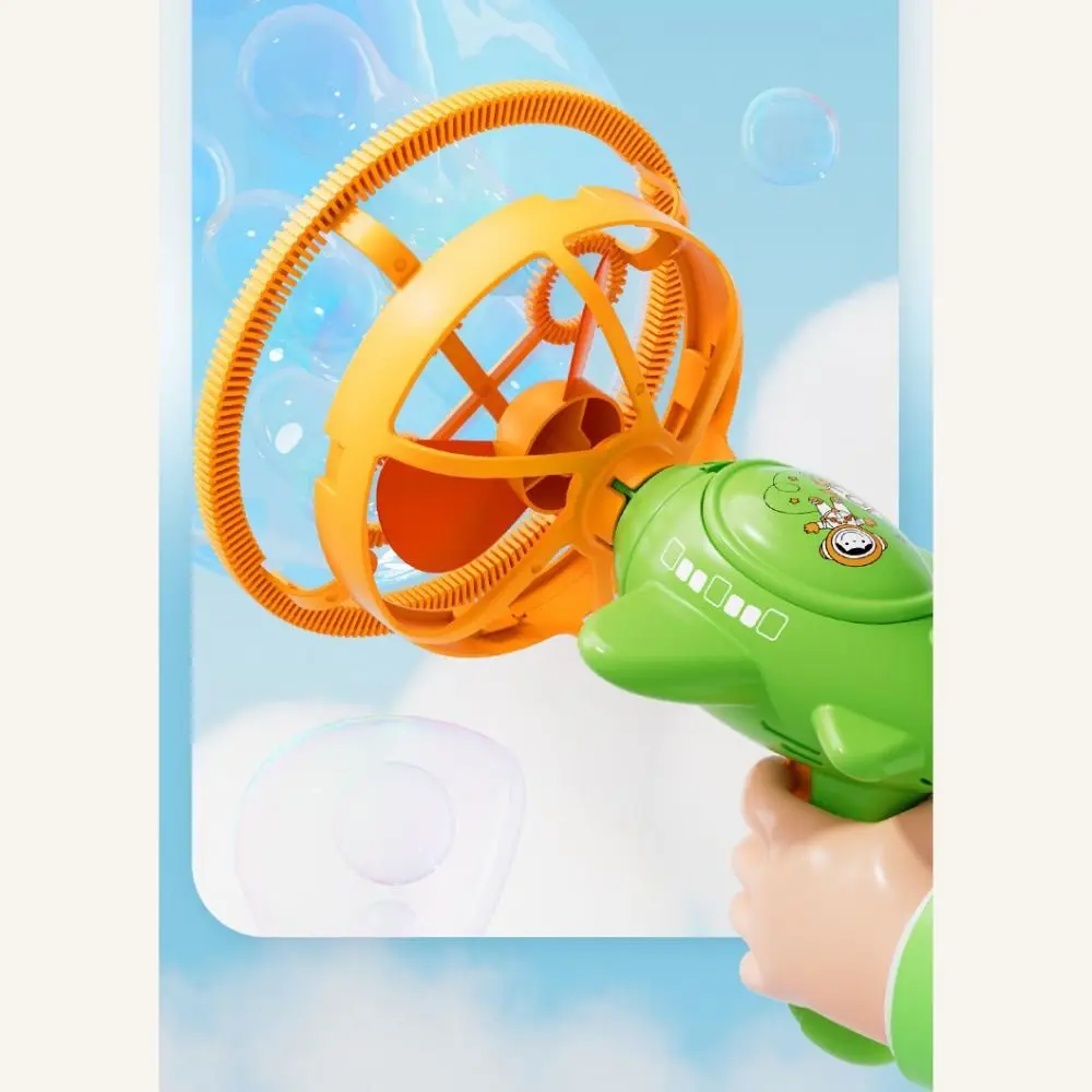 Electric Bubble Gun for Creating a Giant Bubble Filled with Mini Bubbles Electric Bubble Gun for Creating a Giant Bubble Filled with Mini Bubbles