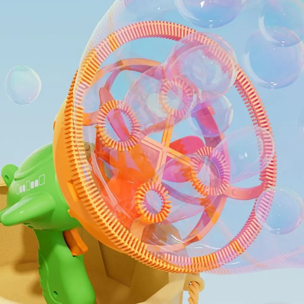 Electric Bubble Gun for Creating a Giant Bubble Filled with Mini Bubbles Electric Bubble Gun for Creating a Giant Bubble Filled with Mini Bubbles