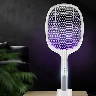 Electric Bug Zapper Racket Lamp
