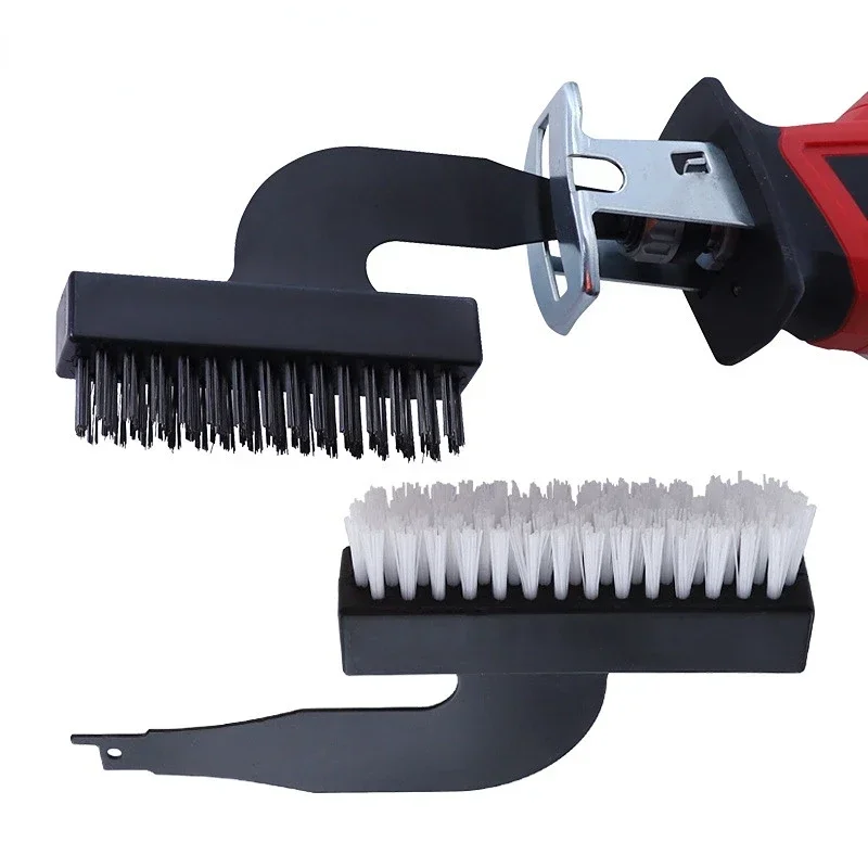Electric Cleaning Wire Brush Saber Reciprocating Saw Universal Brush Head Cleaning Rust Removal Cleaning Brush Tool Electric Cleaning Wire Brush Saber Reciprocating Saw Universal Brush Head Cleaning Rust Removal Cleaning Brush Tool