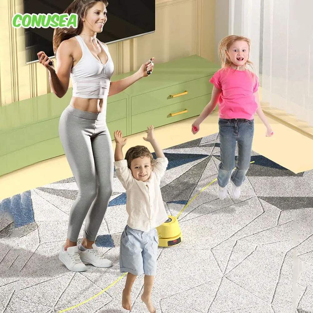 Electric Counting Rope Skipping Machine Automatic Remote Control Jump Rope Digital Counter Indoor Outdoor exercise Toys Electric Counting Rope Skipping Machine Automatic Remote Control Jump Rope Digital Counter Indoor Outdoor exercise Toys