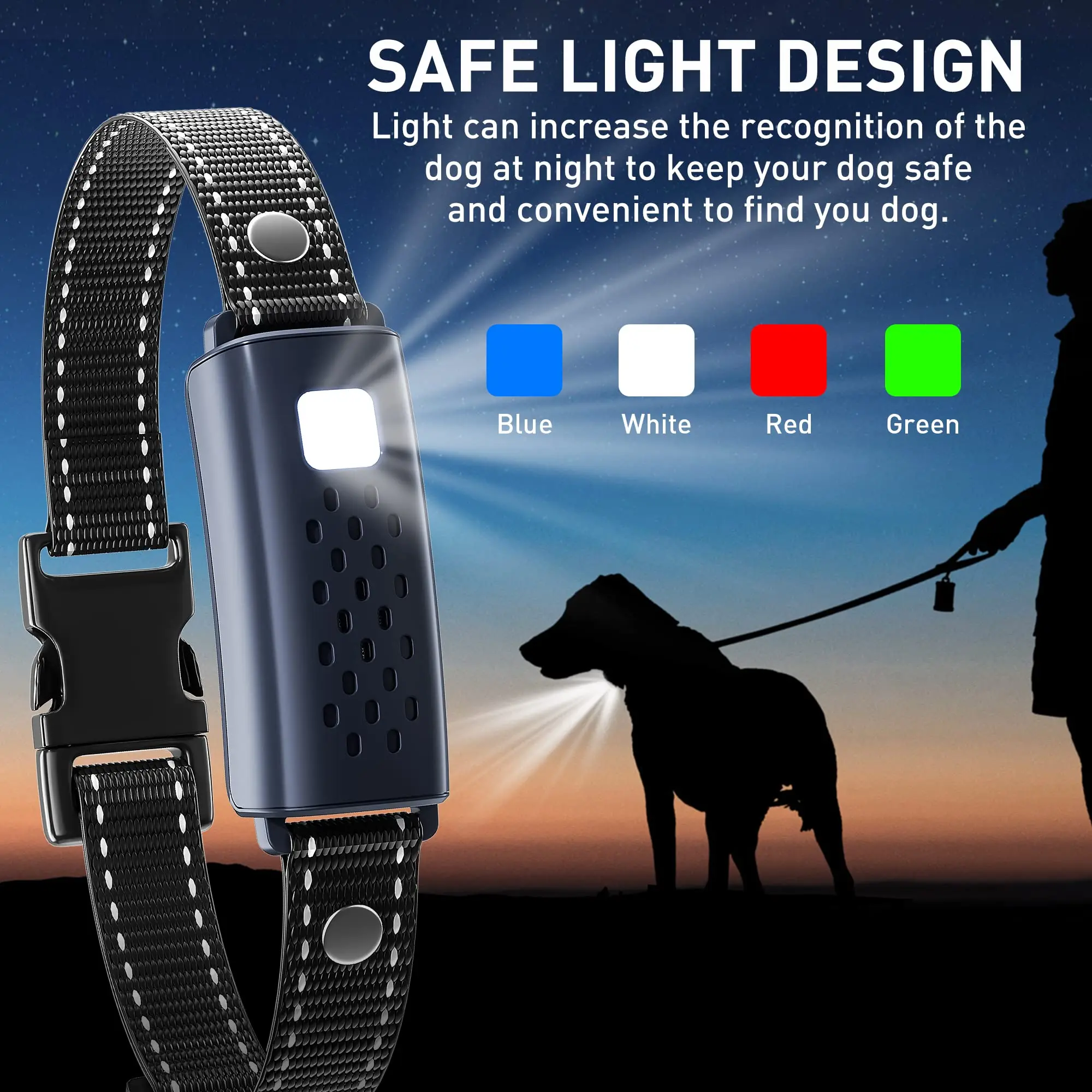 Electric Dog Training Collar Remote Control Waterproof Pet BehaviorFor 5-120lbs Puppy With Vibration Shock Electric Dog Training Collar Remote Control Waterproof Pet BehaviorFor 5-120lbs Puppy With Vibration Shock