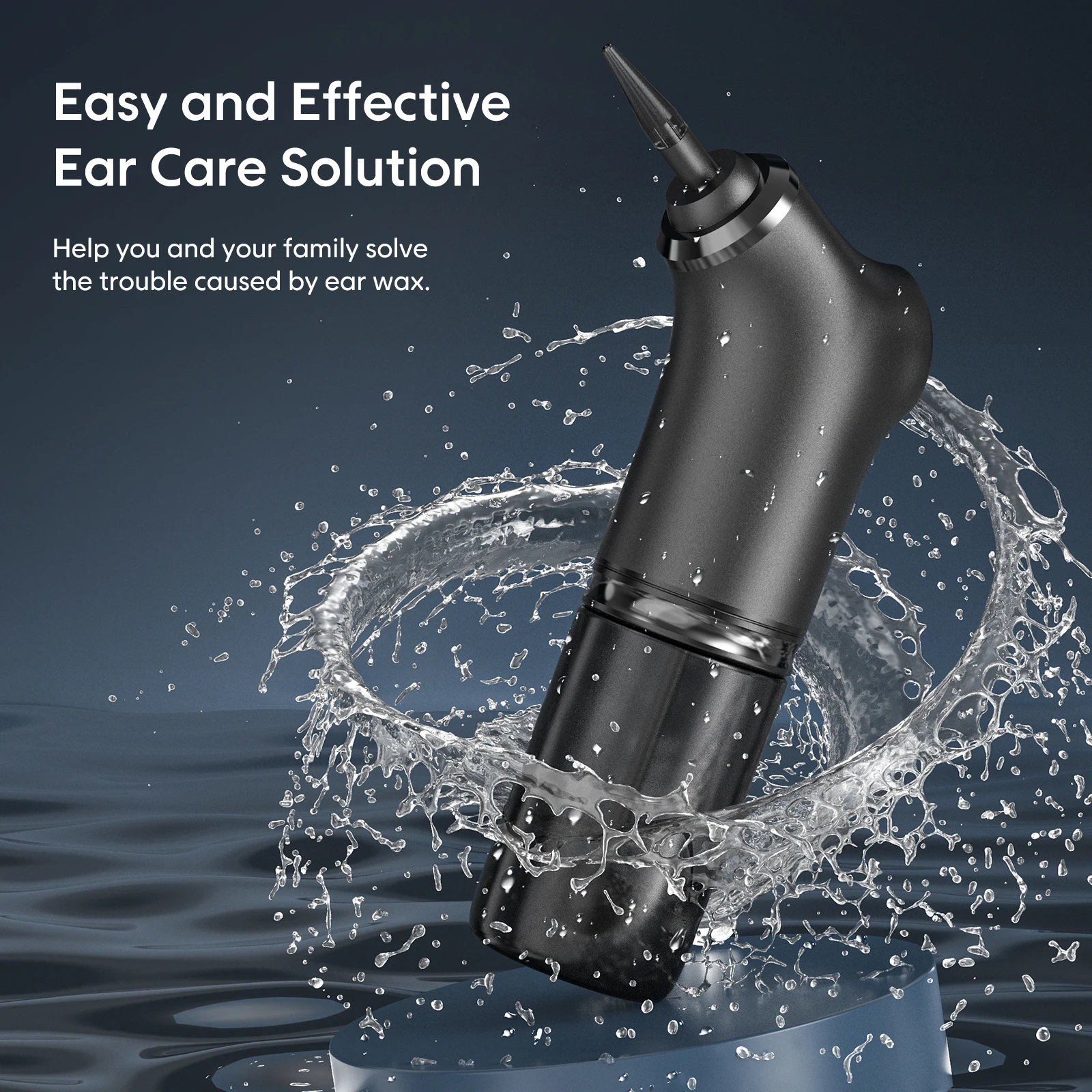 Electric Ear Cleaner Kit 4 Pressure Modes Ear Wax Removal Health Care Water Irrigation Ear Washer For Adults Child Ear Electric Ear Cleaner Kit 4 Pressure Modes Ear Wax Removal Health Care Water Irrigation Ear Washer For Adults Child Ear