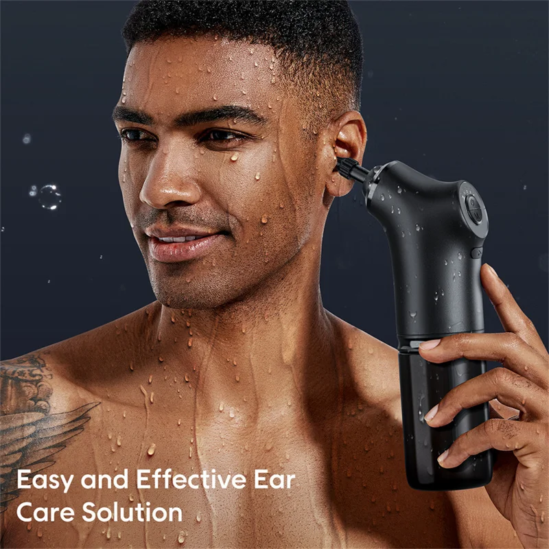Electric Ear Cleaner Kit 4 Pressure Modes Ear Wax Removal Health Care Water Irrigation Ear Washer For Adults Child Ear Electric Ear Cleaner Kit 4 Pressure Modes Ear Wax Removal Health Care Water Irrigation Ear Washer For Adults Child Ear
