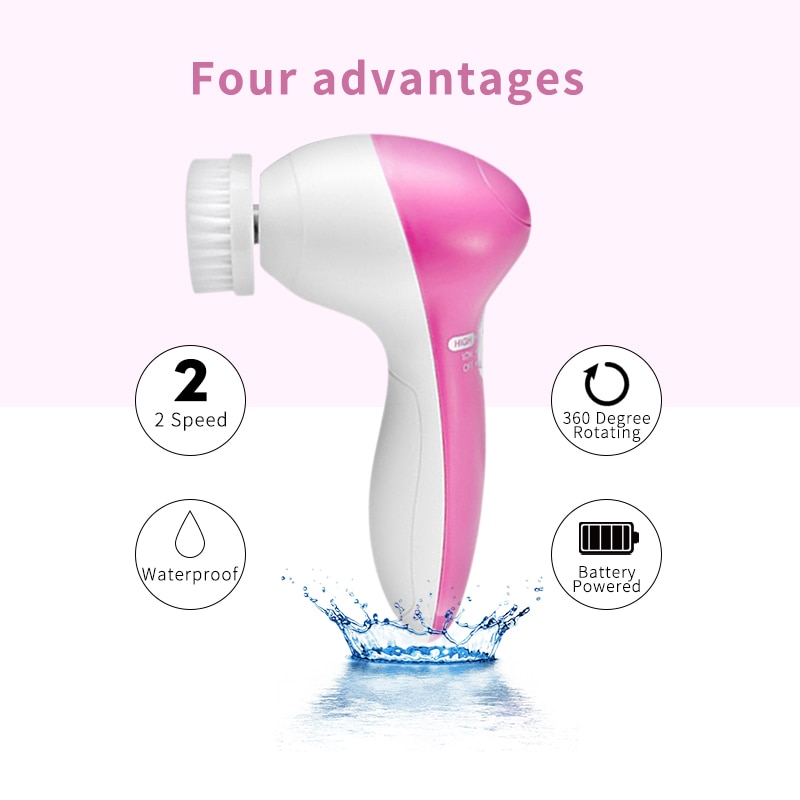 Electric Face Brush Battery Operated Electric Face Brush Battery Operated