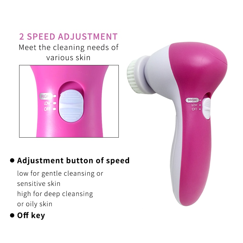 Electric Face Brush Battery Operated Electric Face Brush Battery Operated