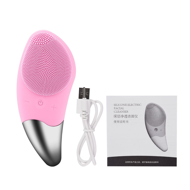 Electric Facial Cleansing Brush Device Electric Facial Cleansing Brush Device