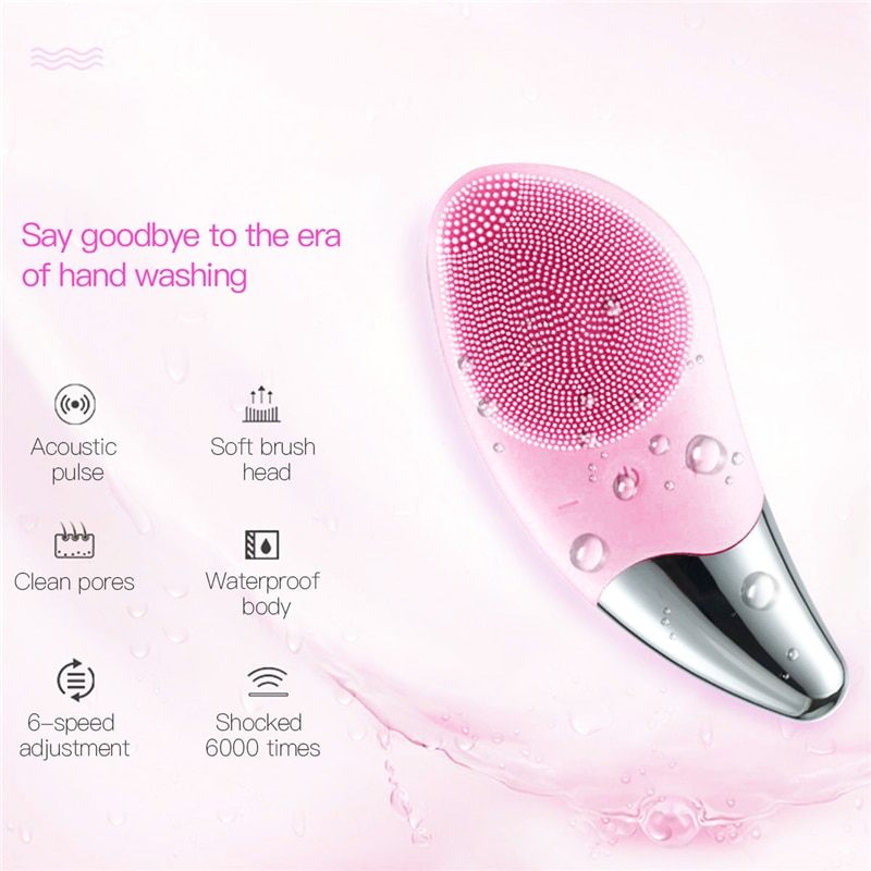 Electric Facial Cleansing Brush Device Electric Facial Cleansing Brush Device