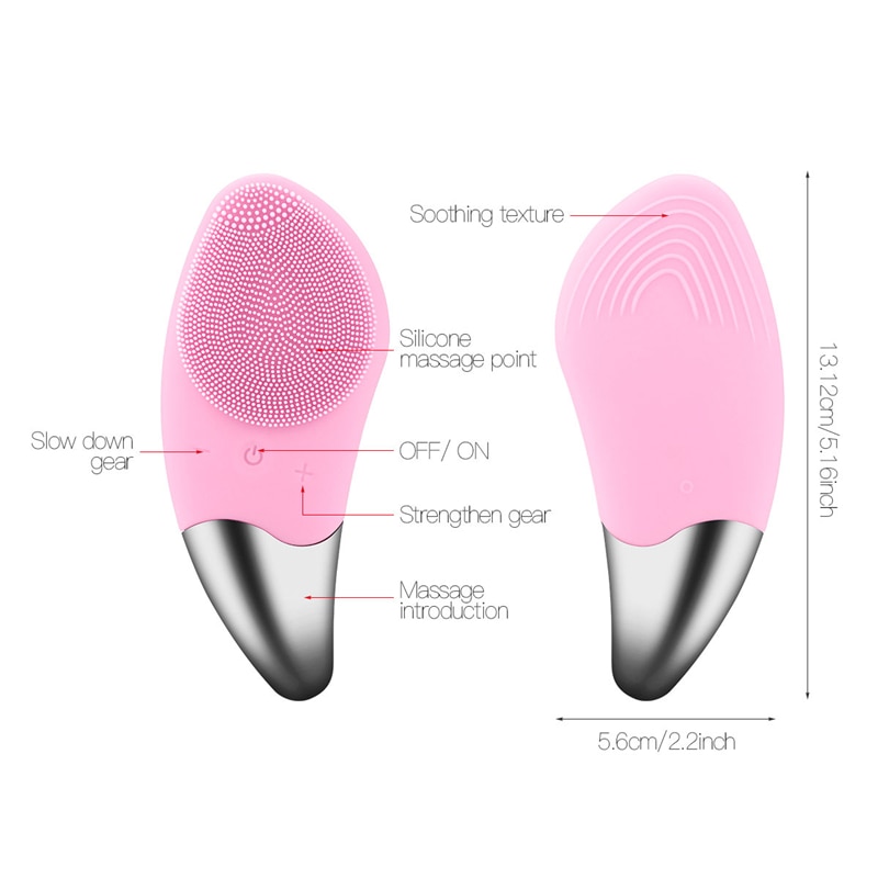 Electric Facial Cleansing Brush Device Electric Facial Cleansing Brush Device