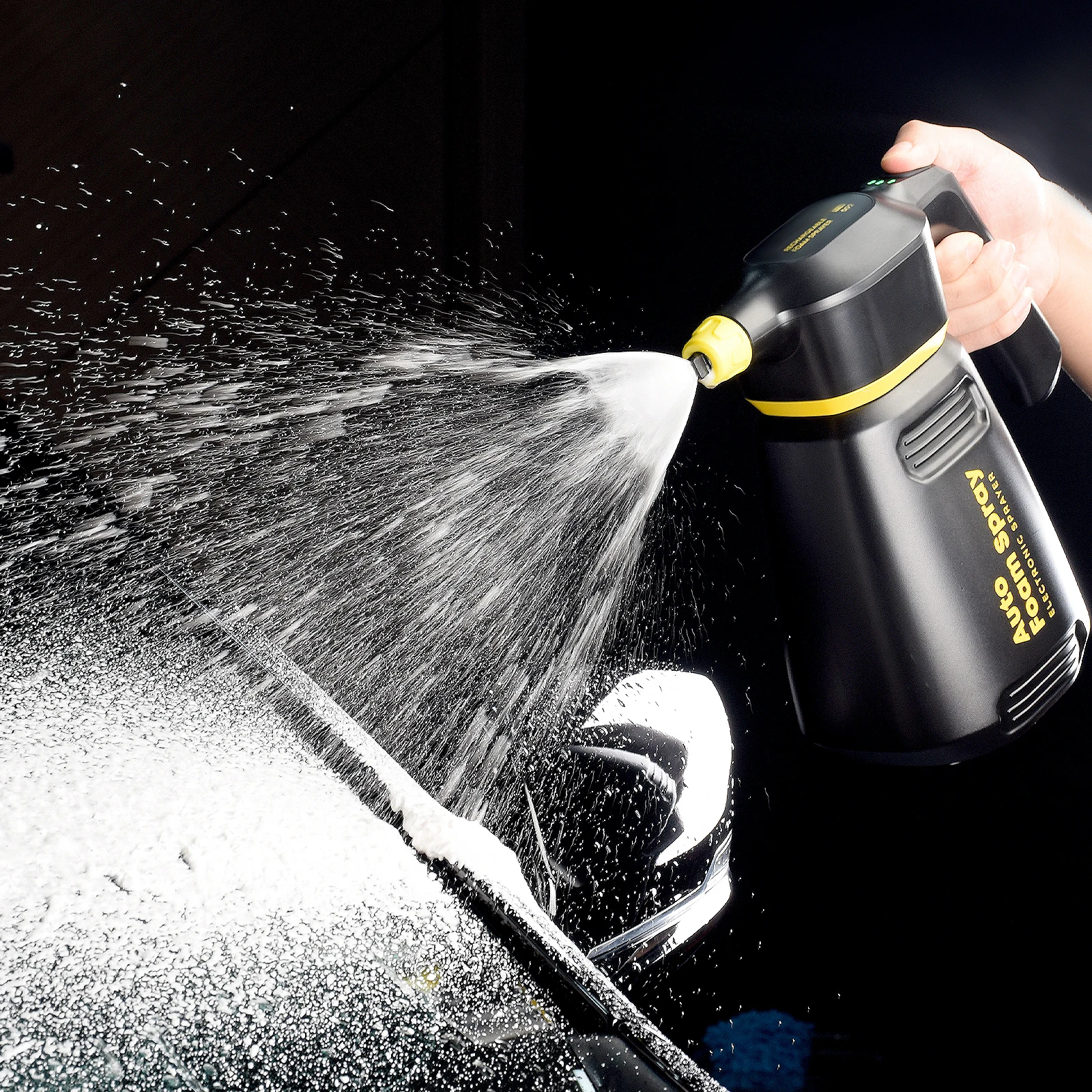 Electric Foam Sprayer Car Wash Home Garden Clean Detailing Snow Foam Cannon High Pressure Water Electric Foam Sprayer Car Wash Home Garden Clean Detailing Snow Foam Cannon High Pressure Water